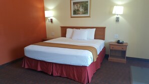 Basic Room, 1 King Bed, Non Smoking | Desk, free WiFi, alarm clocks - Stadium Motel (Lubbock)