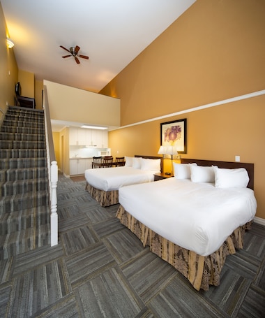 Desk, free WiFi, bed sheets. Econo Lodge Inn & Suites