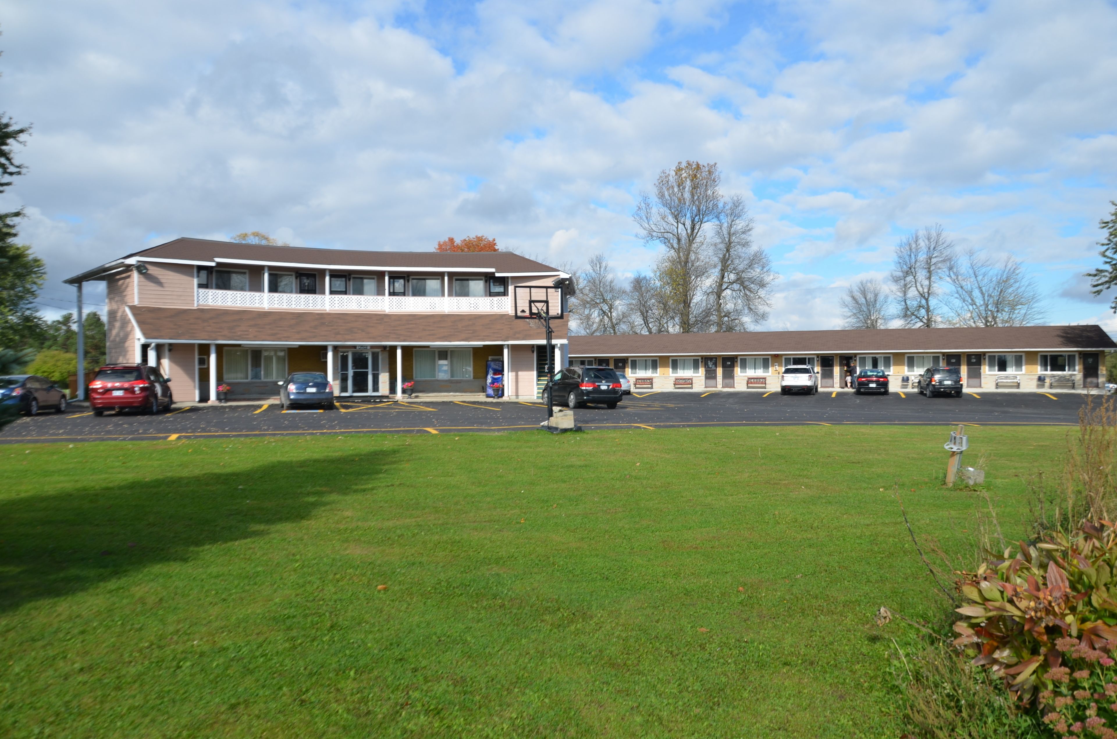 Majoituspaikan julkisivu