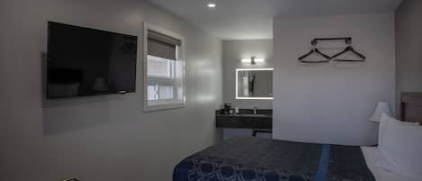 Standard Room, 1 Queen Bed (Ground and 2nd Floor) | Desk, iron/ironing board, free WiFi, bed sheets