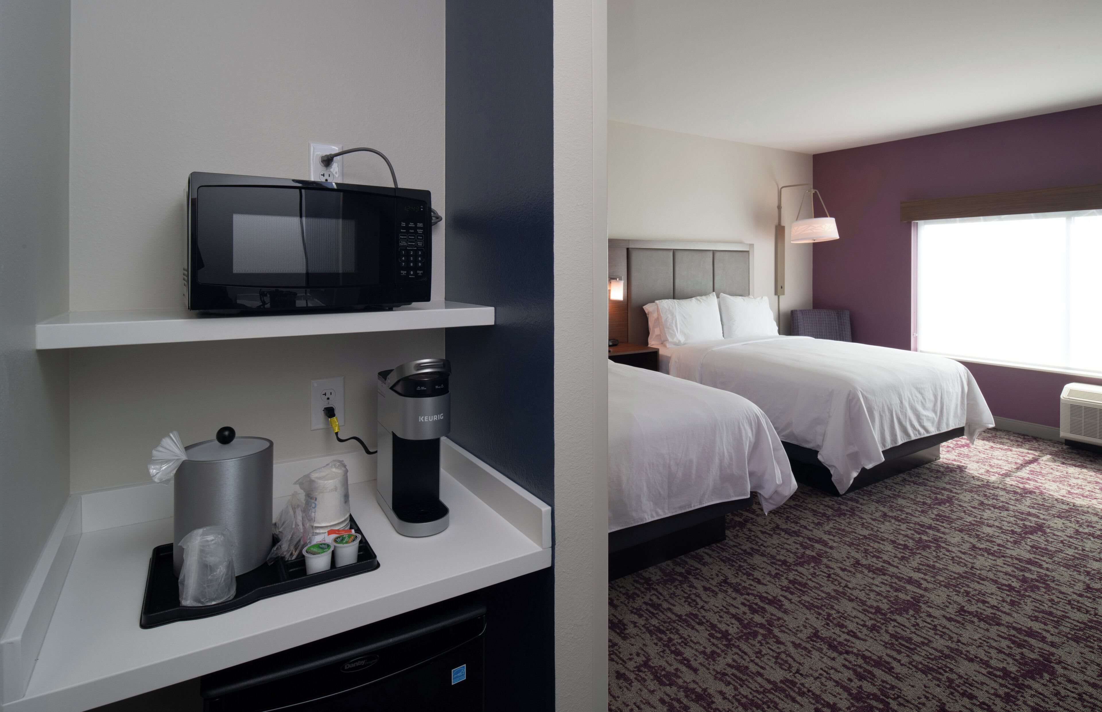 In-room safe, desk, blackout curtains, soundproofing