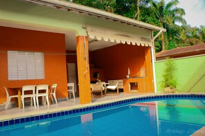Outdoor pool - CASA GOSTOSA-in Riviera- Great prices!!! (SP)