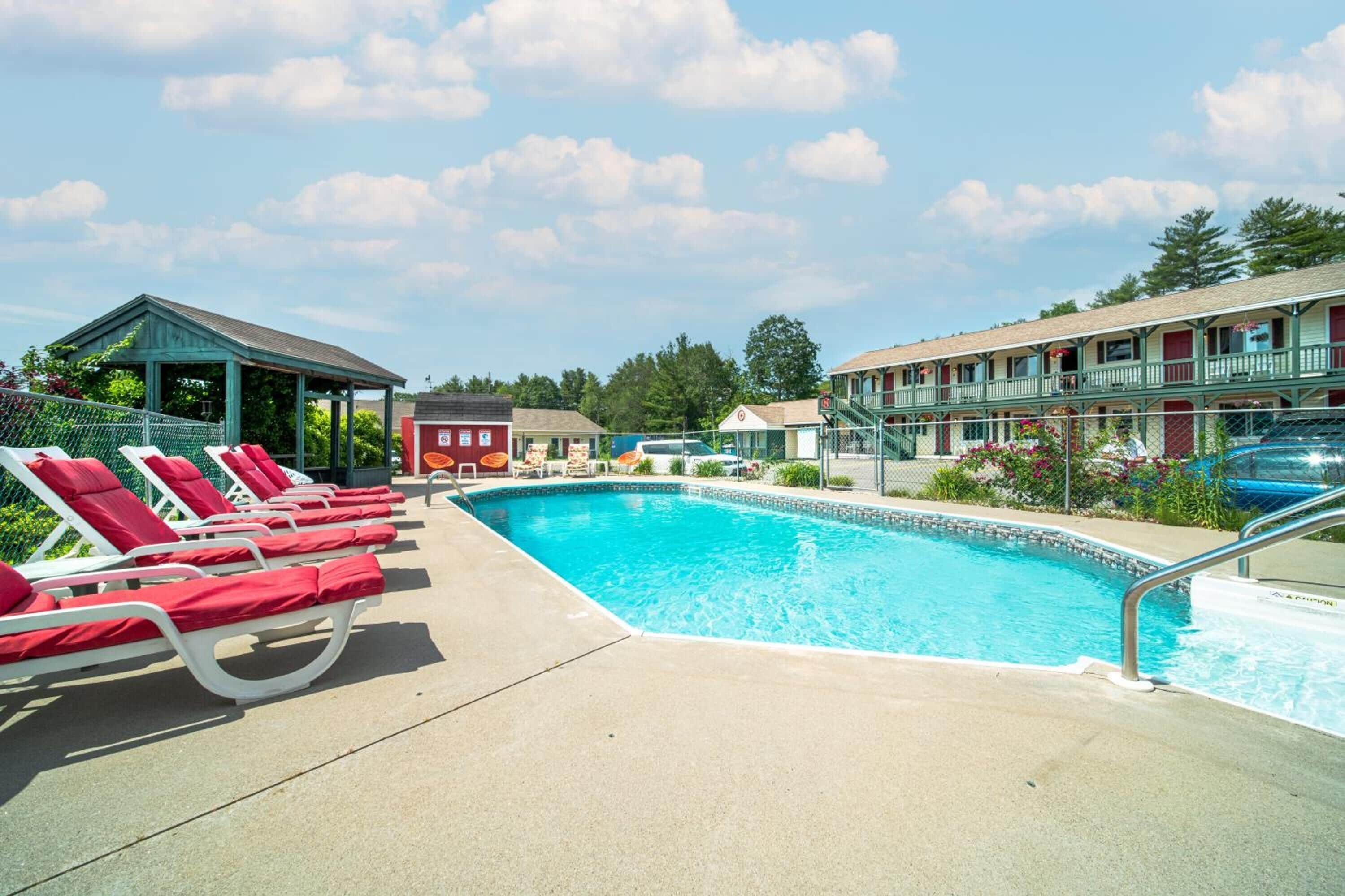 Seasonal outdoor pool
