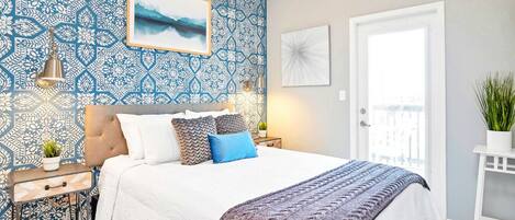 4 habitaciones, escritorio, tabla de planchar con plancha y wifi gratis