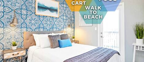 4 bedrooms, desk, iron/ironing board, free WiFi