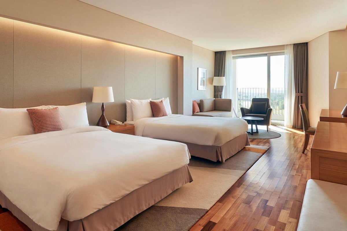 In-room safe, desk, blackout curtains, soundproofing