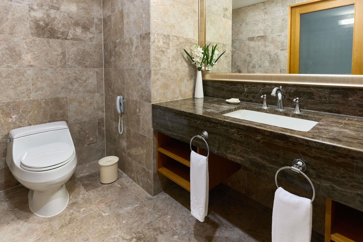 In-room safe, desk, blackout curtains, soundproofing