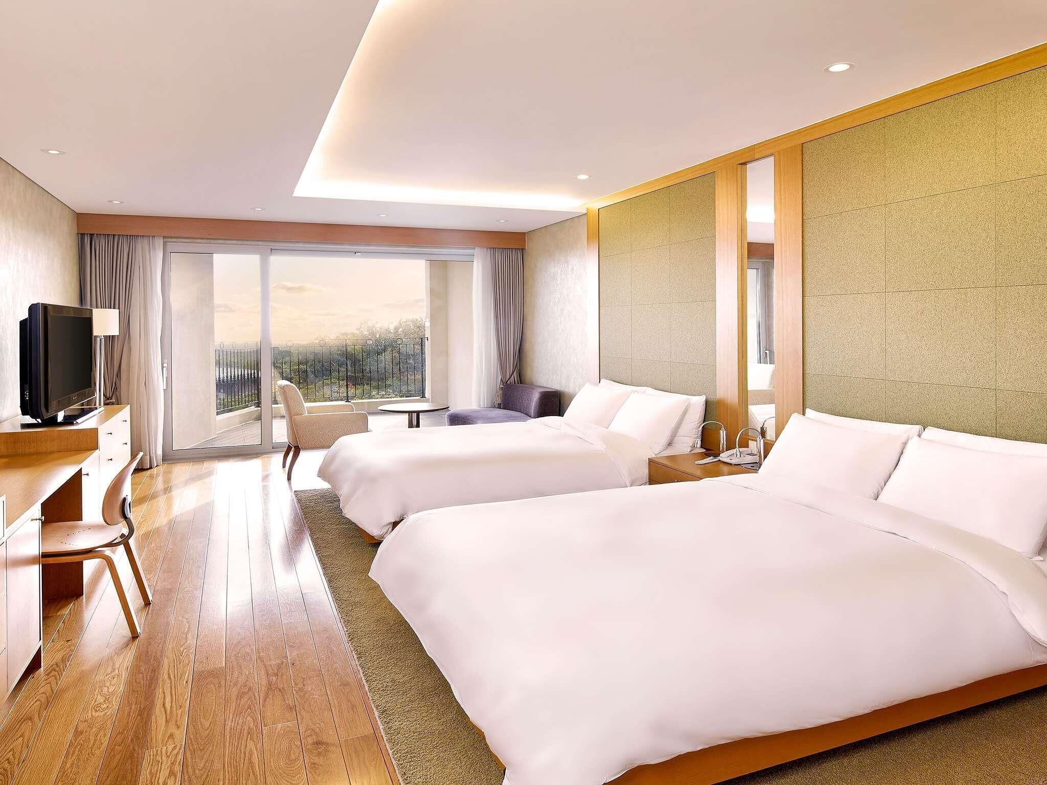 Royal Suite, 2 Double Beds | In-room safe, desk, blackout curtains, soundproofing