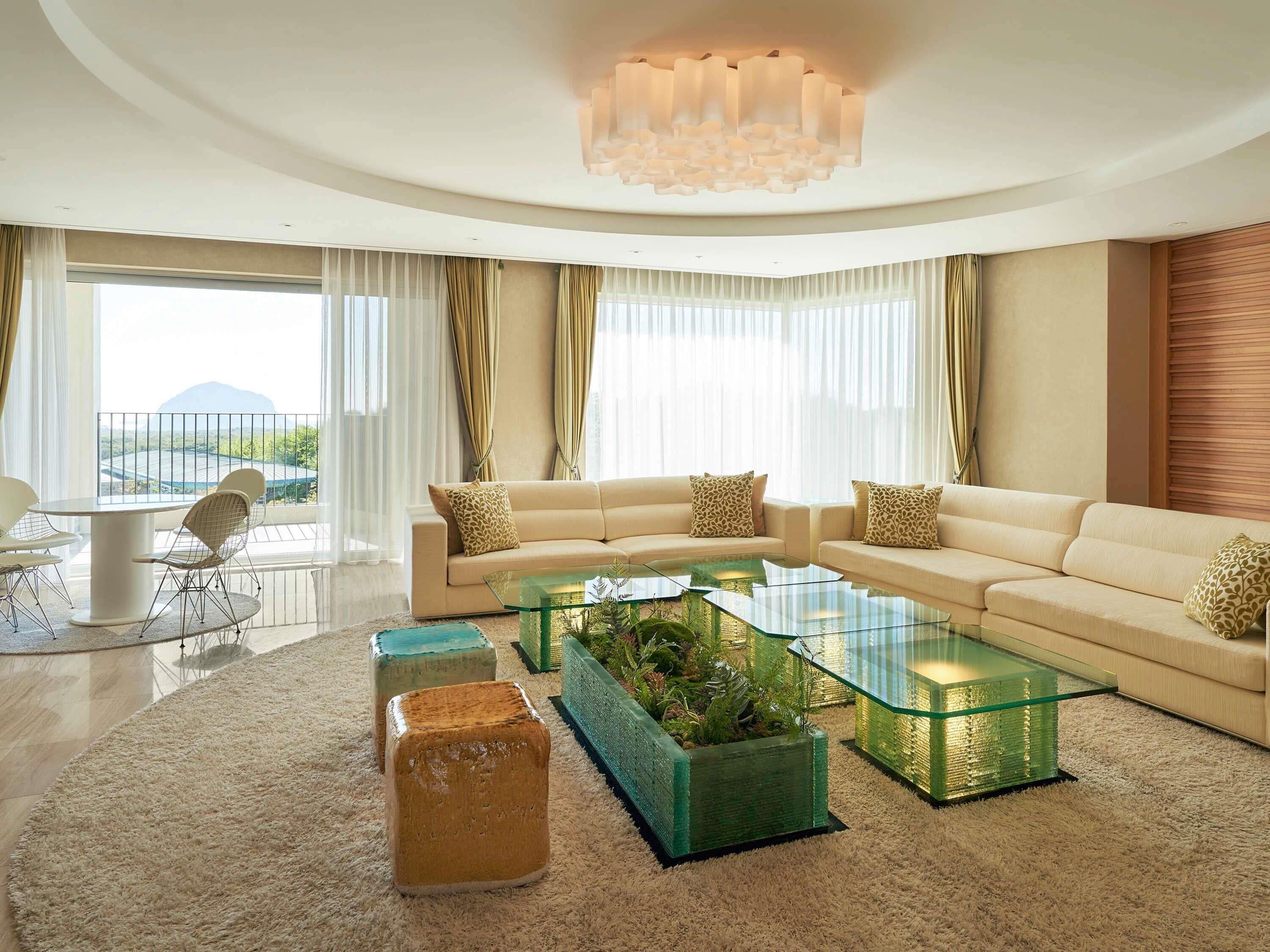 Suite, 2 Double Beds | In-room safe, desk, blackout drapes, soundproofing