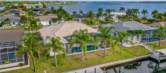Waterfront Oasis W/ Private Pool, Dock, Fast WiFi & Ideal Location - Dogs OK