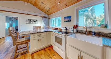 Dog-friendly home with kitchenette - walk to the beach & dining