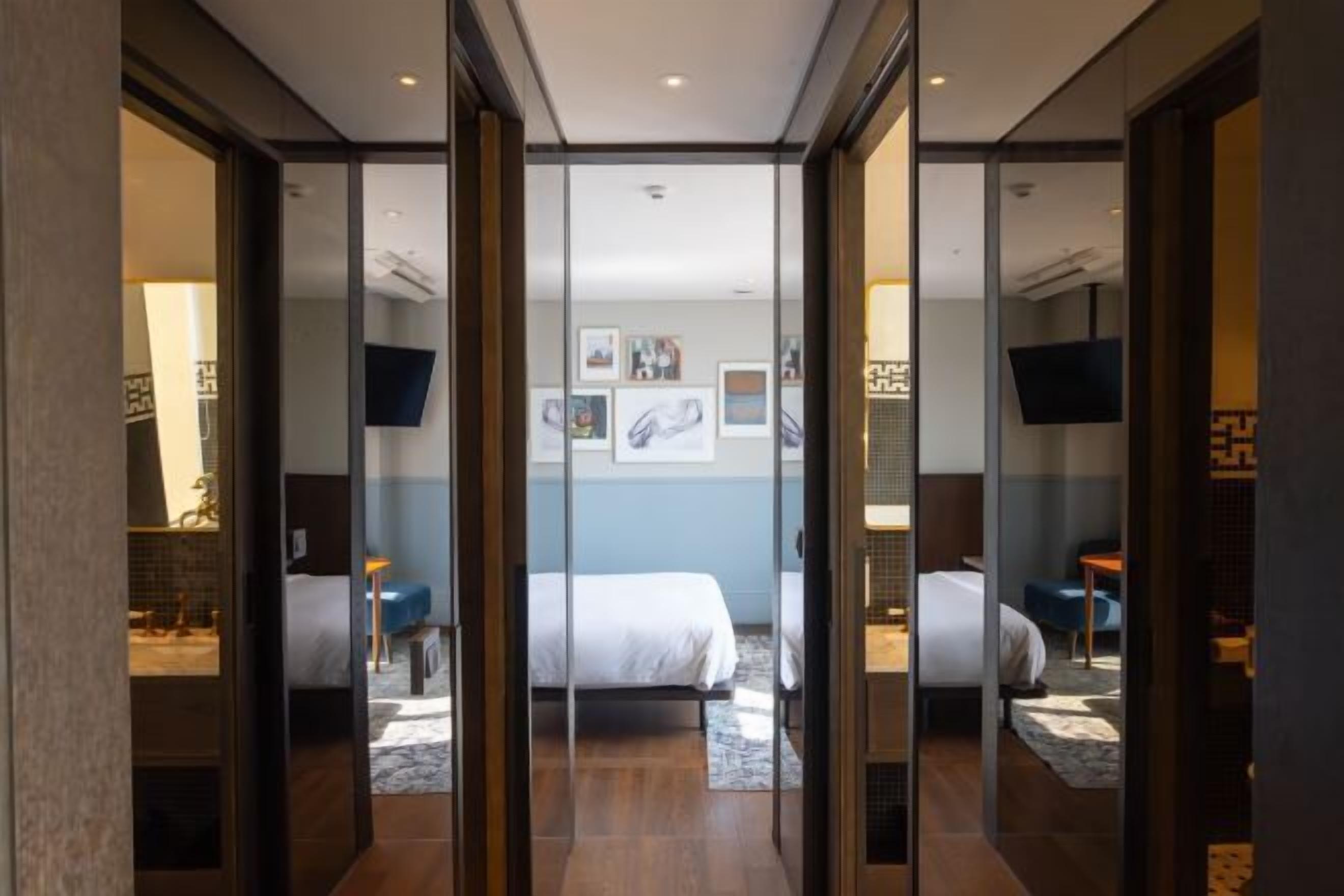 Premium bedding, down duvets, pillow-top beds, in-room safe