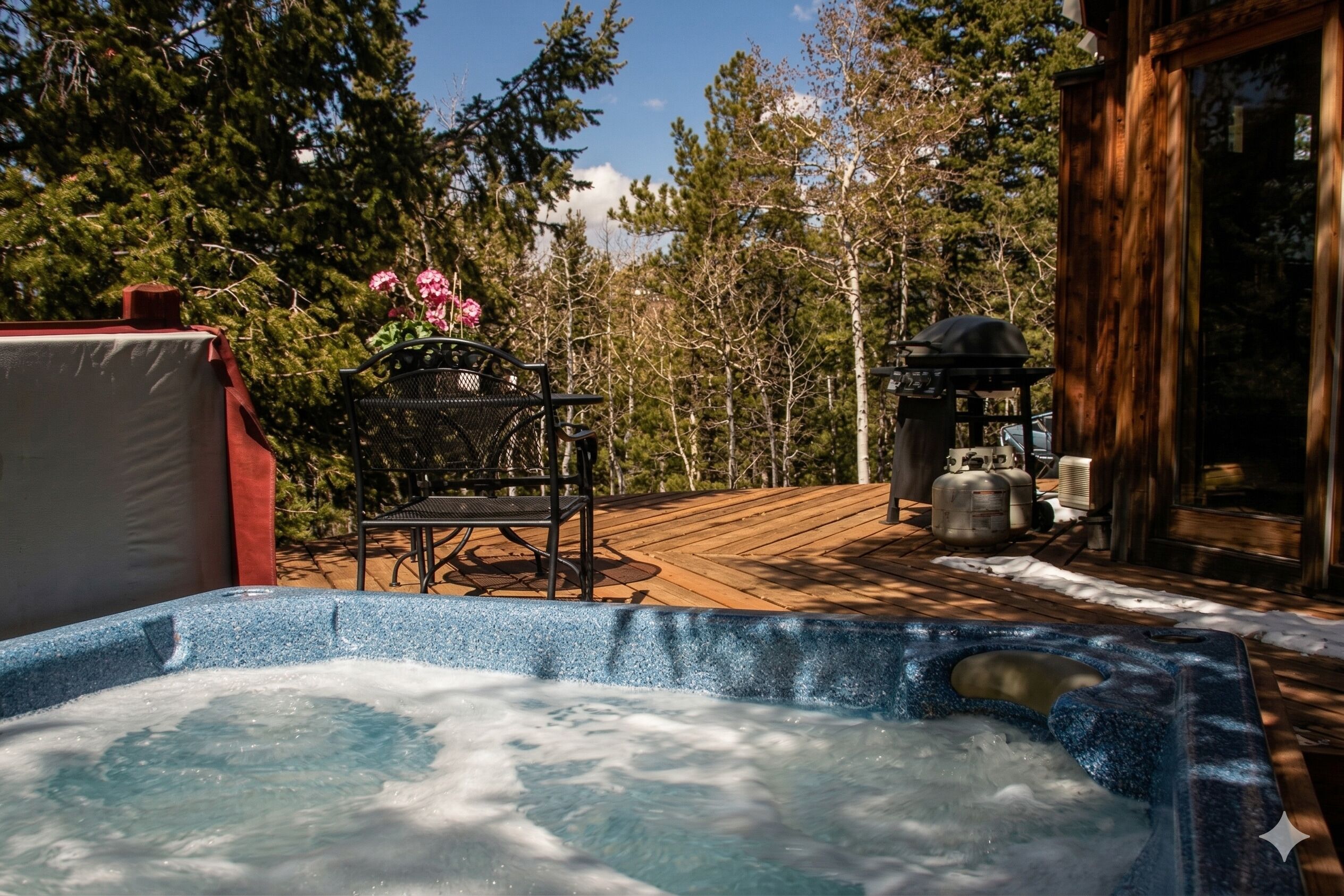 Bain à remous extérieur