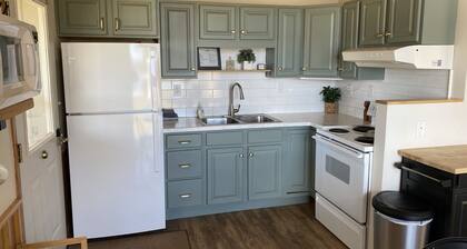 Modern Camp on Portage Lake