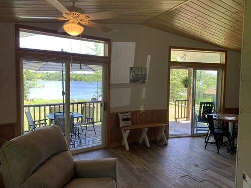 Modern Camp on Portage Lake