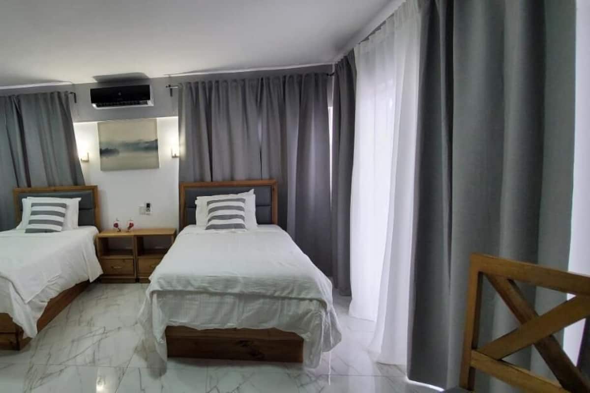 Premium kamer | Lakens van Egyptisch katoen, luxe beddengoed, donzen dekbedden