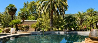 Private mountain retreat with pool and mini-golf