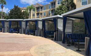 NEW POOLSIDE CABANAS for rent - Not includes in the rates