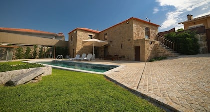 Pet-friendly Vacation Home Villae Carreiro with Pool, A/C, Wi-Fi, Garden & Terrace