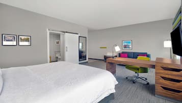Suite, 1 très grand lit (Mobility & Hearing, Roll-In Shower) | Accès au Wi-Fi (inclus), literie fournie
