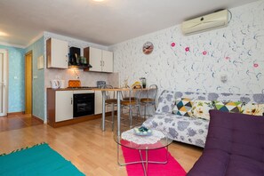 Appartement, 1 grand lit et 1 canapé-lit