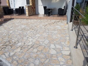 Apartment, 1 Schlafzimmer, barrierefrei, Raucher | Aussenbereich