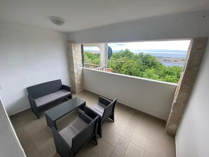 Room, 1 Bedroom, Accessible, Smoking | Balcony - Room-studio Melissa With Terrace and sea (Omisalj)