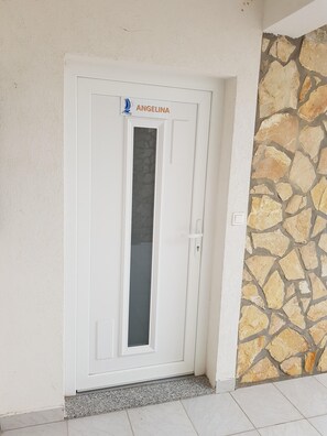 Apartment, 1 Bedroom, Accessible, Smoking | Property entrance - Apartment Angelina With 1 Bedroom and Terrace (Omisalj)
