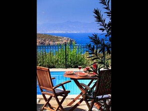 别墅, 1 间卧室, 私人游泳池, 海洋景观 | 外观