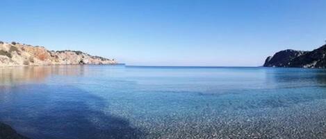 Villa, 1 Schlafzimmer, eigener Pool, Meerblick | Außenbereich