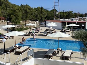 Room, 1 Bedroom, Smoking, Balcony | Pool | Outdoor pool