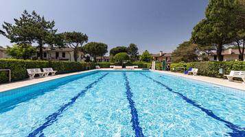 Villa, 2 Bedrooms, Balcony, Garden View | Pool | Outdoor pool