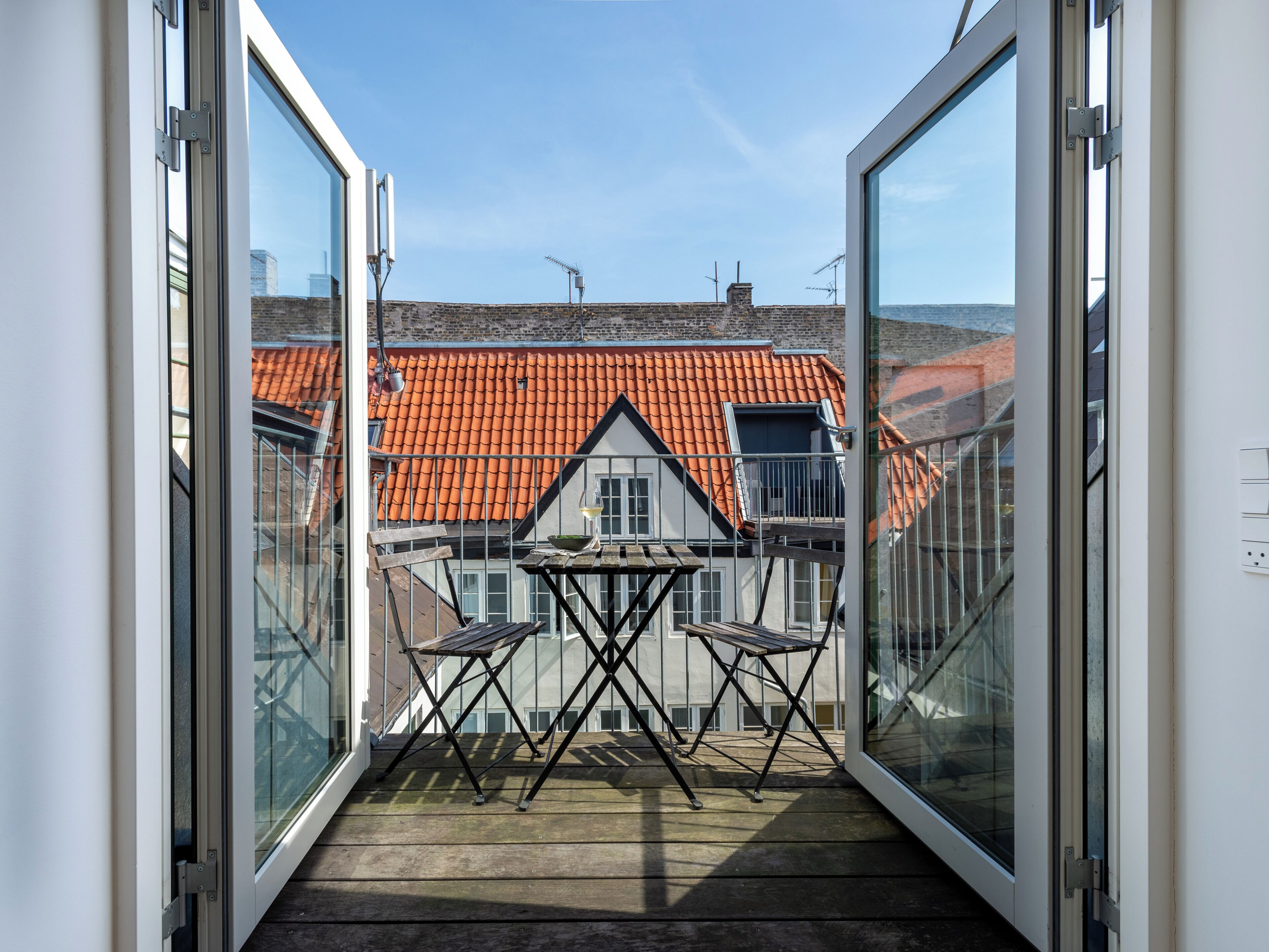 Apartment, 1 Schlafzimmer, Terrasse, Stadtblick | Balkon