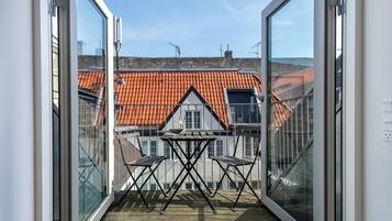 Apartment, 1 Schlafzimmer, Terrasse, Stadtblick | Balkon