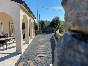 Villa, 3 chambres, piscine privée, vue jardin | Jardin