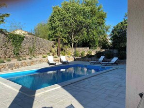 Villa, 3 Bedrooms, Private Pool, Garden View | Pool