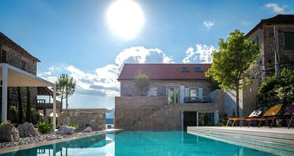 Villa Lastva is a Five Star Seafront Luxury Villa With Privite Pool