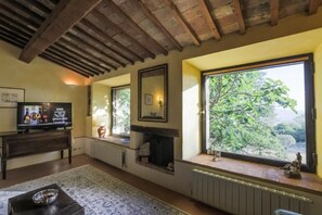 Blick von der Unterkunft