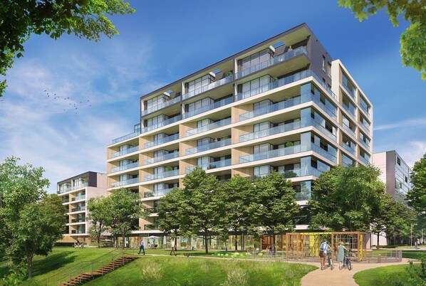 Front of property - P&O Apartments Marina Mokotów (Warsaw)