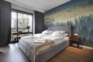 Luxury Apartment | 1 bedroom, iron/ironing board, free WiFi, bed sheets - P&O Apartments Marina Mokotów (Warsaw)