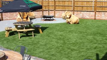 Deluxe-Doppelzimmer | Blick auf den Garten