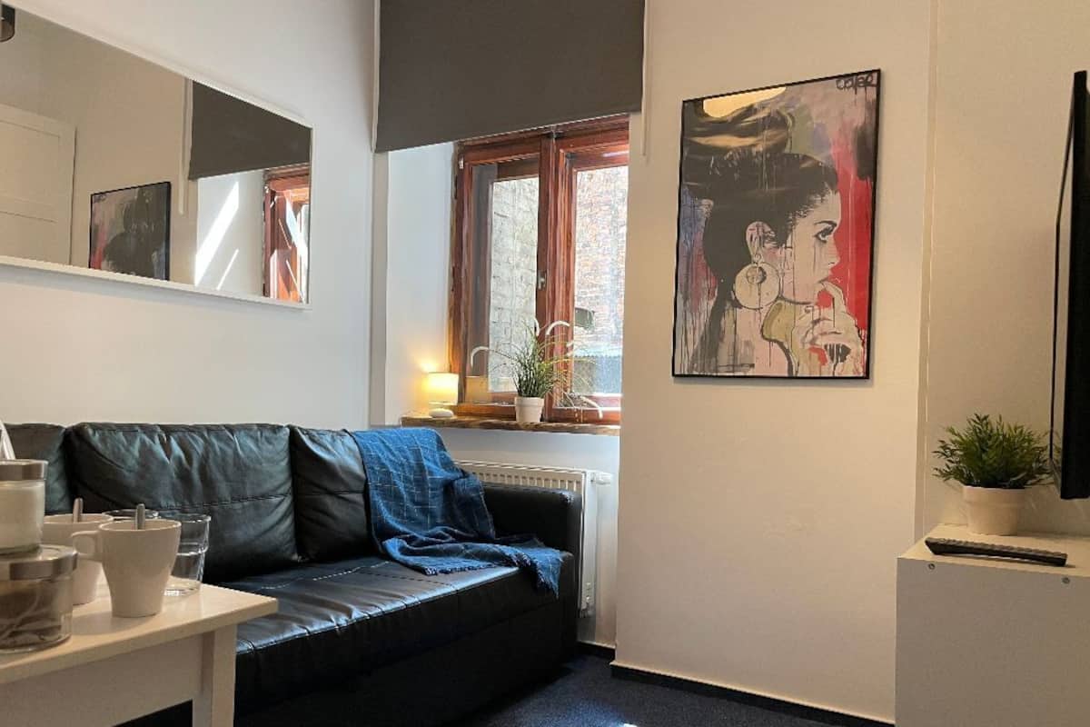 Habitación económica doble | Zona de estar