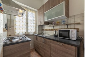 Microwave, oven, stovetop