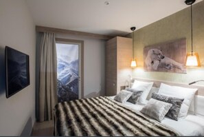 3 bedrooms, iron/ironing board, free WiFi, bed sheets - Résidence 5 Étoiles en Plein Coeur de Meribel (Les Allues)