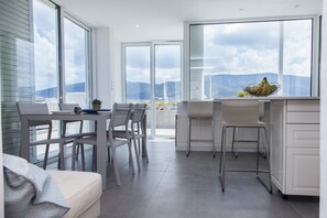 Luxury Apartment | Living area | Flat-screen TV - Penthouse in center of Athens with View (Athens)
