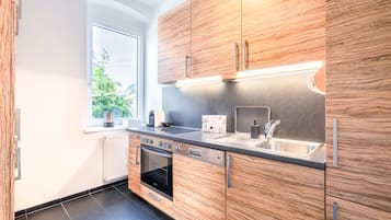 Monkey Garden Top 1 | Privat køkken | Køleskab, ovn, kogeplade, opvaskemaskine