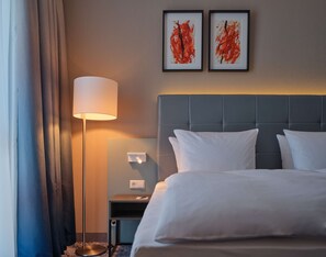 In-room safe, desk, blackout curtains, soundproofing