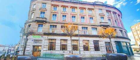 Façade de l’hébergement