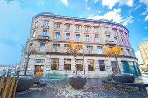 Fachada de la propiedad