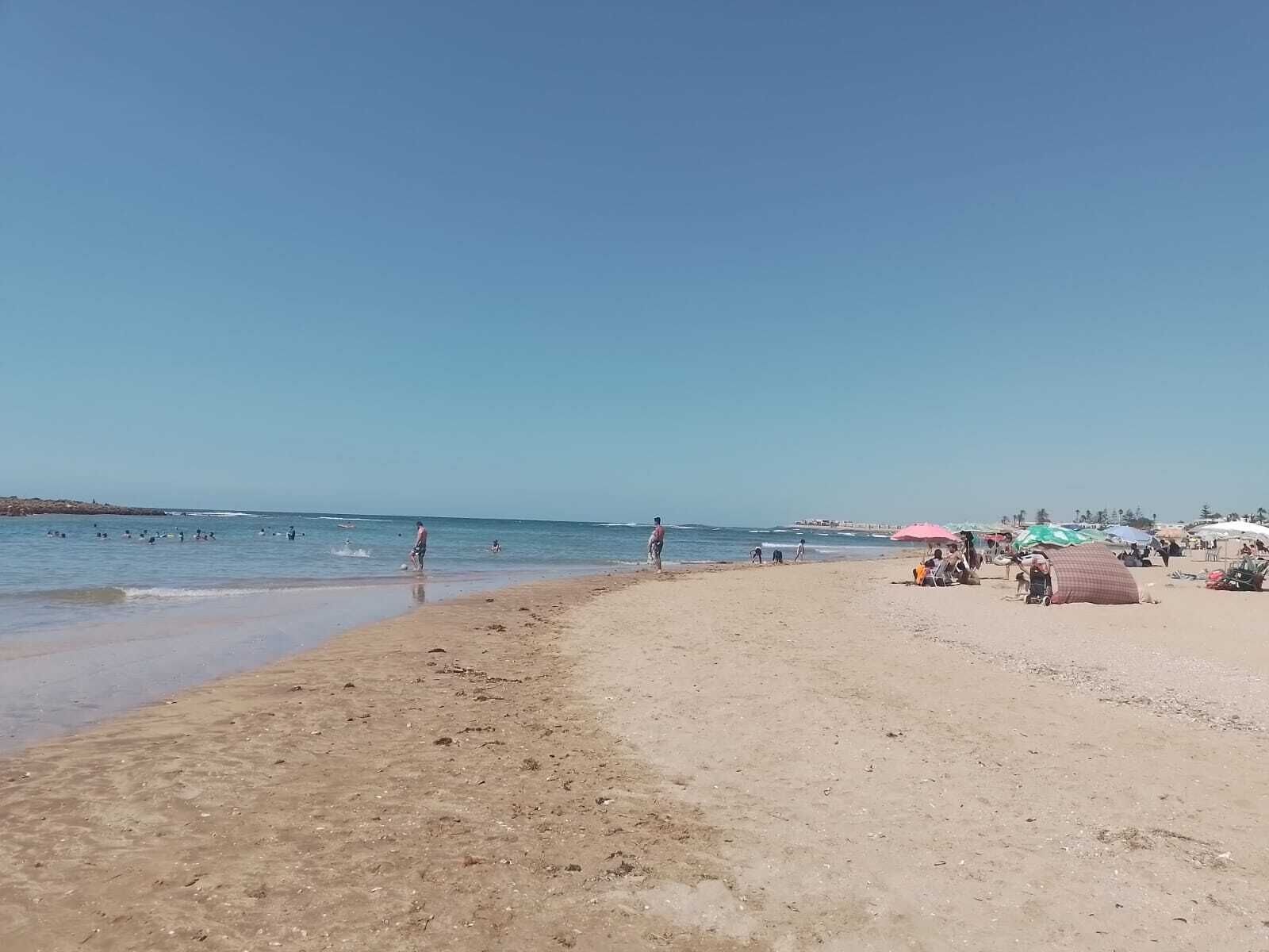 Plage, chaises longues, serviettes de plage